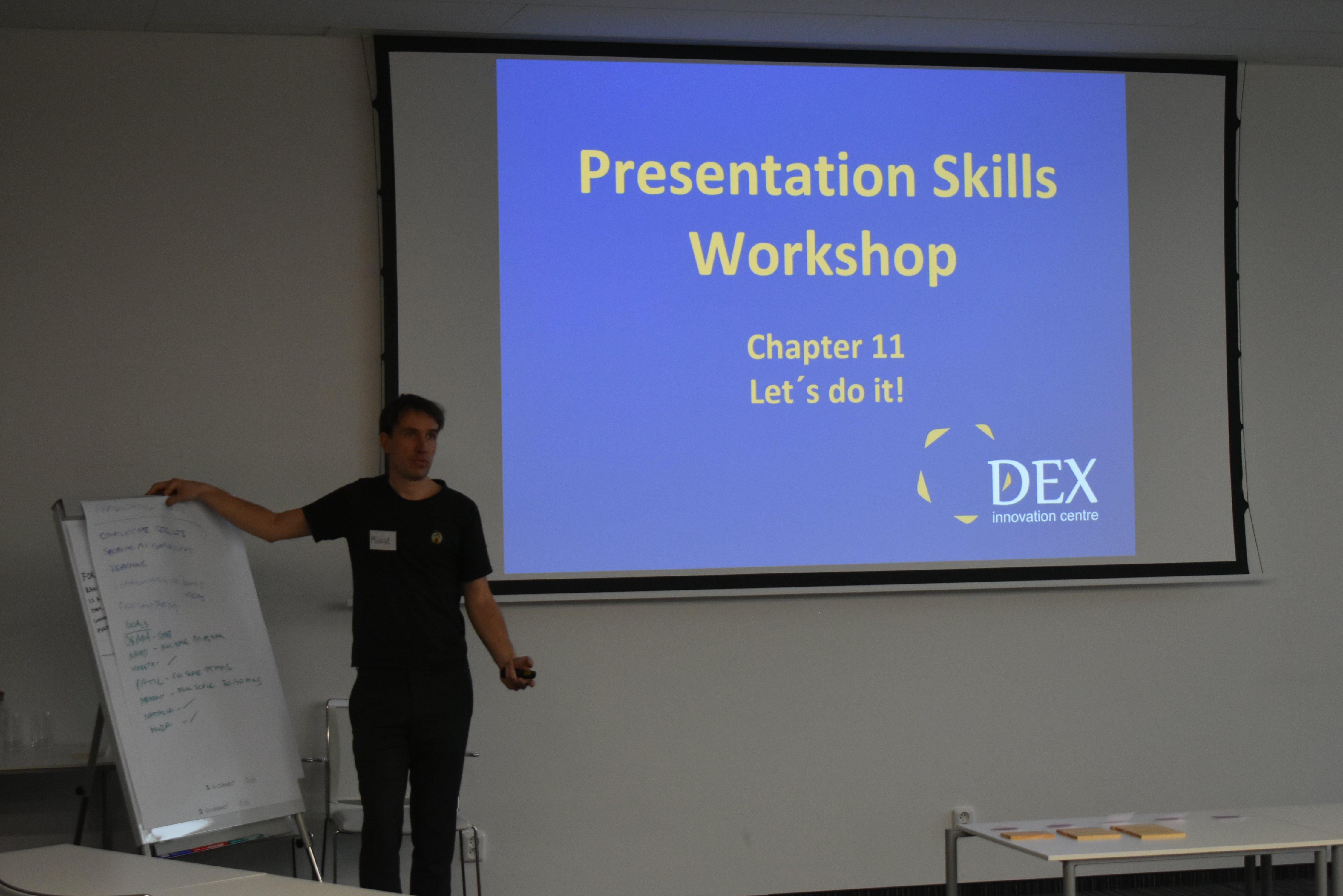 University of Pardubice Ph.D. students trained in presentation skills